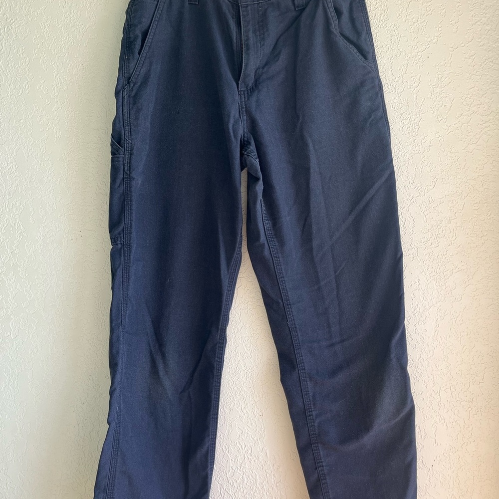 Carhartt Navy Blue Dungaree Fit 30x30